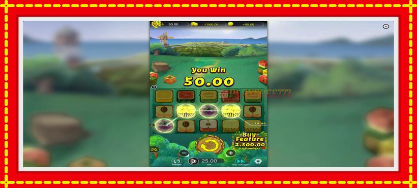 Slot machine Giant Fruits with access to free game online, picture 3