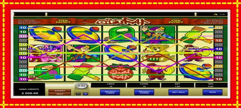 Slot machine Gift Rap with access to free game online, picture 5