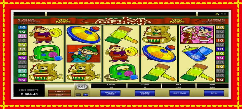 Slot machine Gift Rap with access to free game online, picture 6