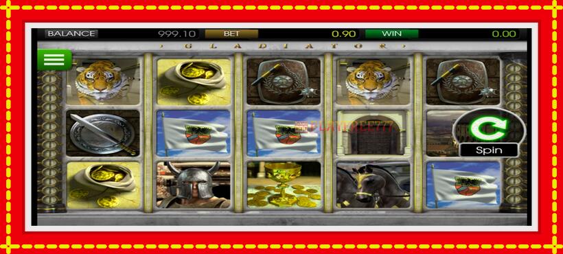 Slot machine Gladiator with access to free game online, picture 1