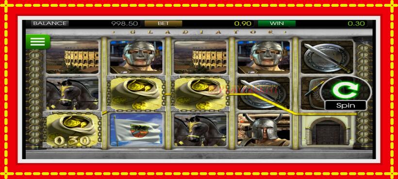 Slot machine Gladiator with access to free game online, picture 2