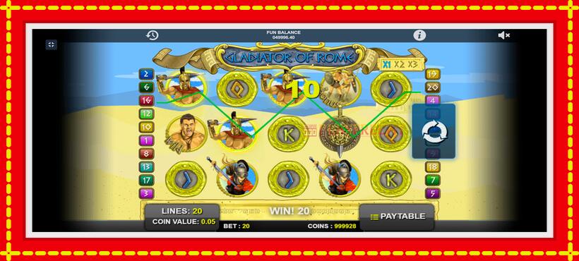 Slot machine Gladiator of Rome with access to free game online, picture 5