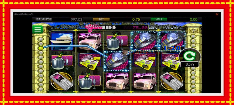 Slot machine Glam Life with access to free game online, picture 3