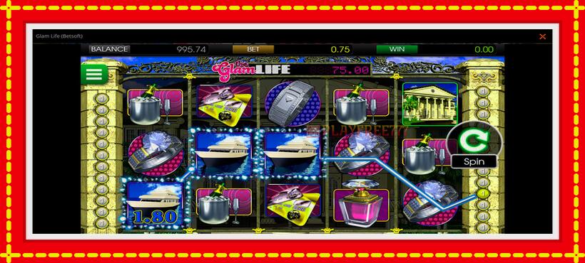 Slot machine Glam Life with access to free game online, picture 4