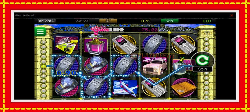 Slot machine Glam Life with access to free game online, picture 5