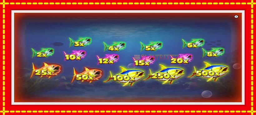 Slot machine Go Fishing with access to free game online, picture 5