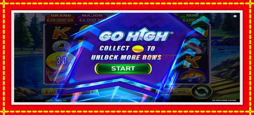 Slot machine Go High Gone Fishing with access to free game online, picture 3