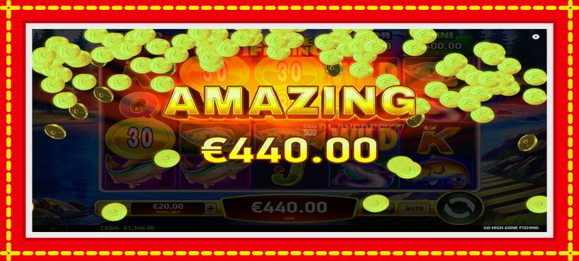 Slot machine Go High Gone Fishing with access to free game online, picture 4