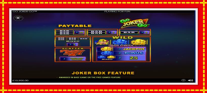 Slot machine Go Joker Go with access to free game online, picture 4