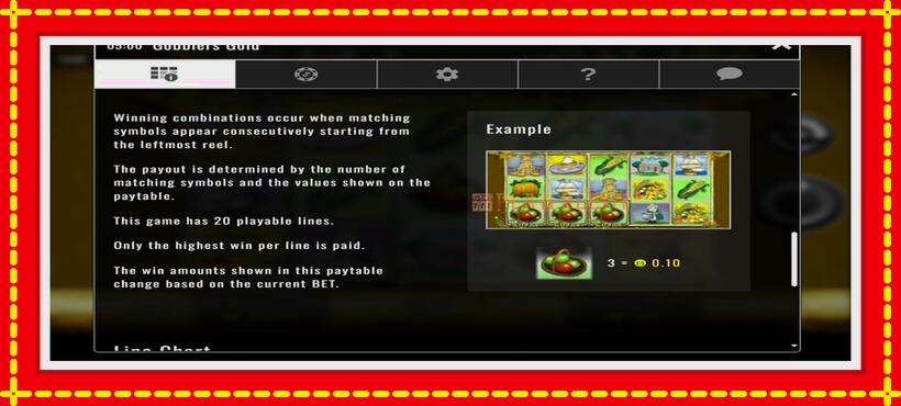 Slot machine Gobblers Gold with access to free game online, picture 6