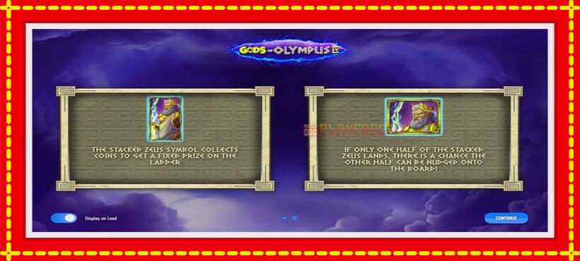 Slot machine Gods of Olympus IV with access to free game online, picture 1