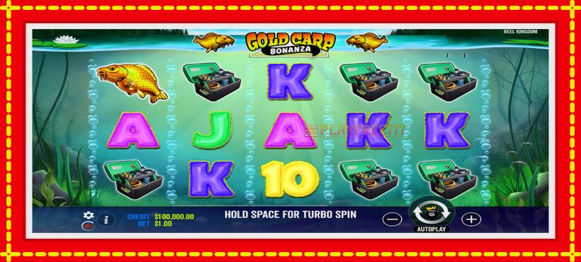 Slot machine Gold Carp Bonanza with access to free game online, picture 2