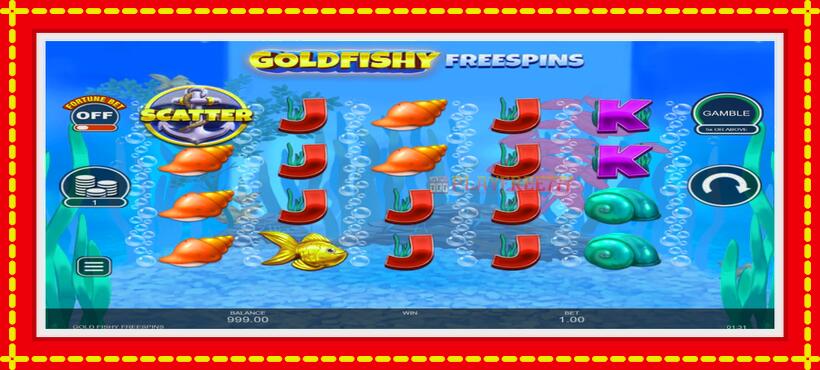 Slot machine Gold Fishy Free Spins with access to free game online, picture 2