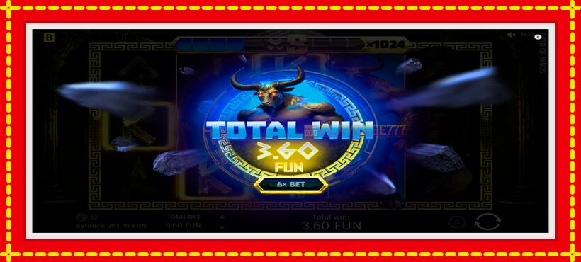 Slot machine Gold of Minos with access to free game online, picture 5