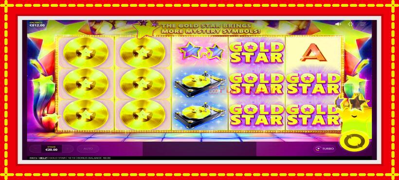 Slot machine Gold Star with access to free game online, picture 4