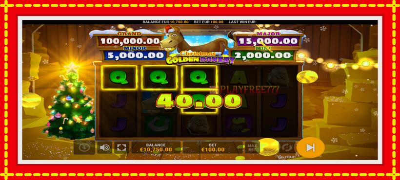 Slot machine Golden Donkey with access to free game online, picture 3