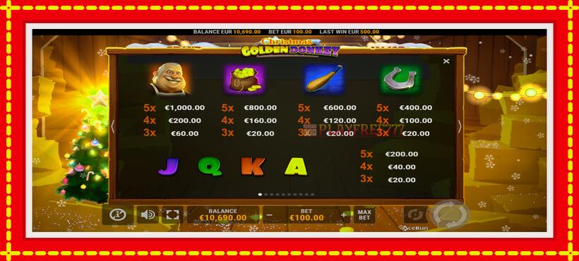 Slot machine Golden Donkey with access to free game online, picture 5