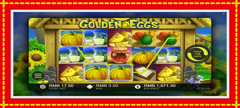 Slot machine Golden Eggs with access to free game online, picture 4