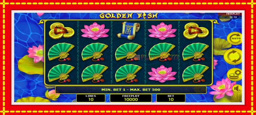 Slot machine Golden Fish with access to free game online, picture 2