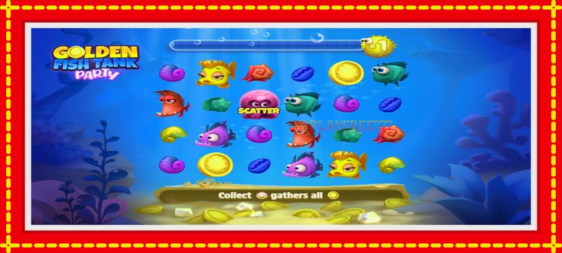 Slot machine Golden Fish Tank Party with access to free game online, picture 2