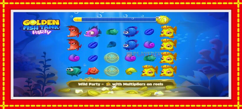 Slot machine Golden Fish Tank Party with access to free game online, picture 3