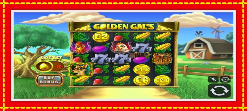 Slot machine Golden Gals with access to free game online, picture 4