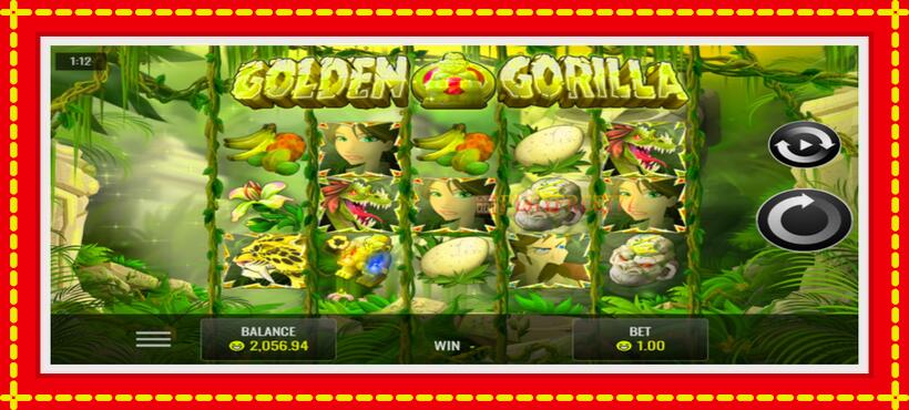 Slot machine Golden Gorilla with access to free game online, picture 1