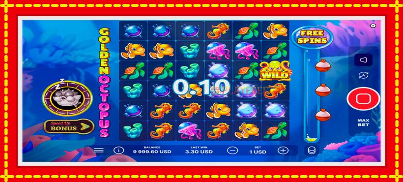 Slot machine Golden Octopus with access to free game online, picture 4