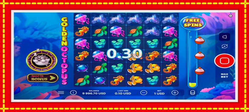 Slot machine Golden Octopus with access to free game online, picture 5