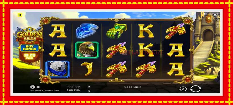 Slot machine Golden Pride with access to free game online, picture 2