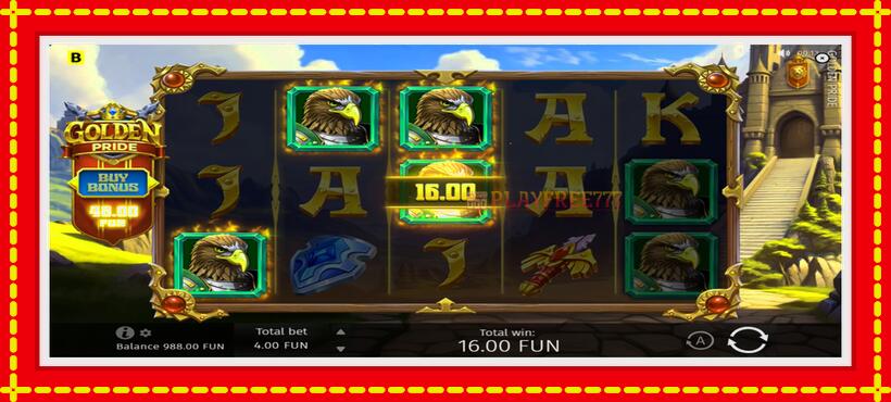 Slot machine Golden Pride with access to free game online, picture 4