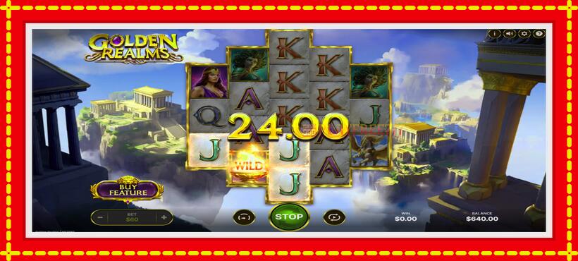 Slot machine Golden Realms with access to free game online, picture 3