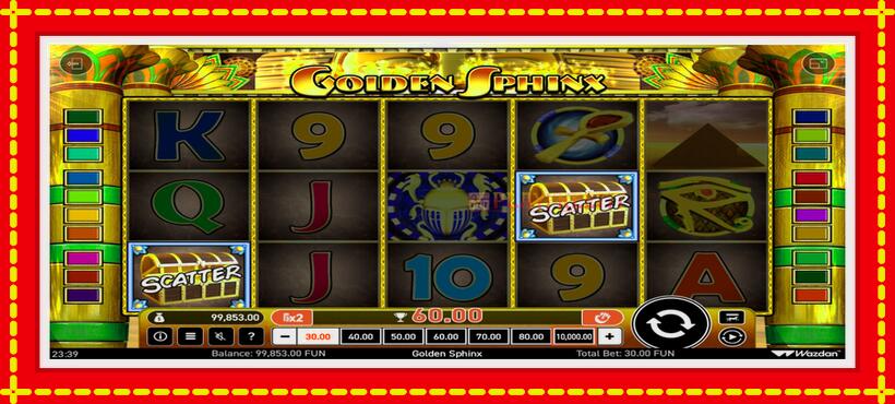 Slot machine Golden Sphinx with access to free game online, picture 5