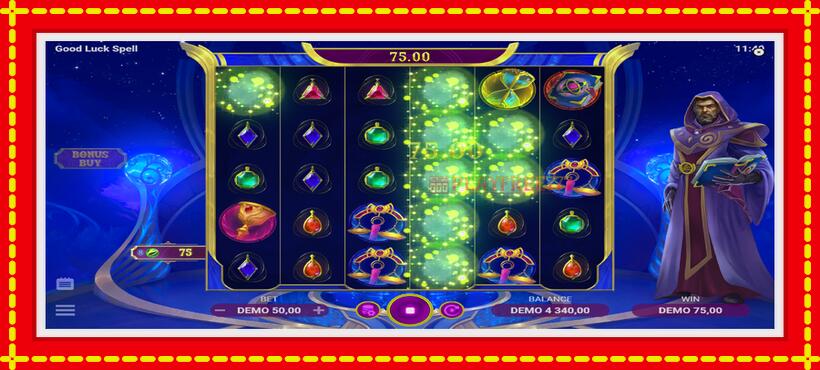 Slot machine Good Luck Spell with access to free game online, picture 4