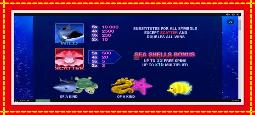 Slot machine Great Blue with access to free game online, picture 5