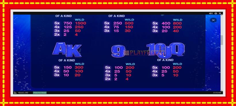 Slot machine Great Blue with access to free game online, picture 6