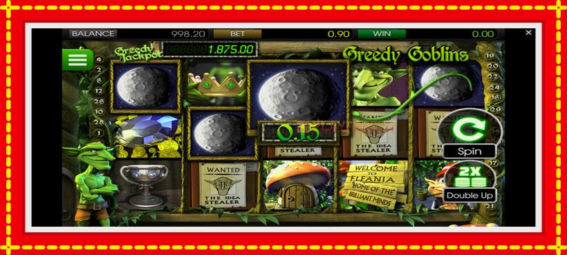 Slot machine Greedy Goblins with access to free game online, picture 2