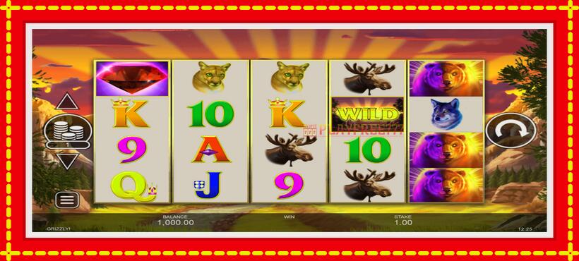 Slot machine Grizzly with access to free game online, picture 2