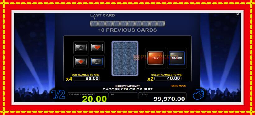 Slot machine Groovy Automat with access to free game online, picture 3