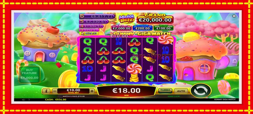 Slot machine Gummy Giga Match with access to free game online, picture 4