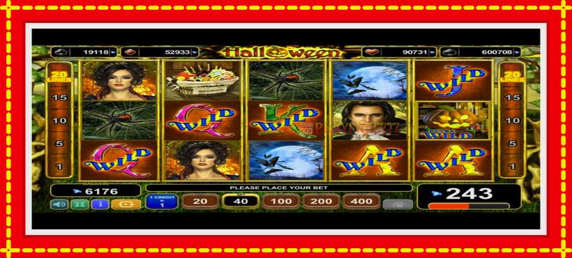 Slot machine Halloween with access to free game online, picture 3