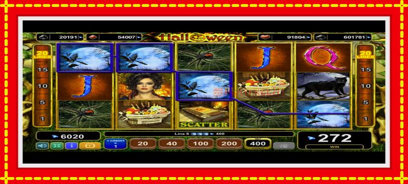 Slot machine Halloween with access to free game online, picture 4