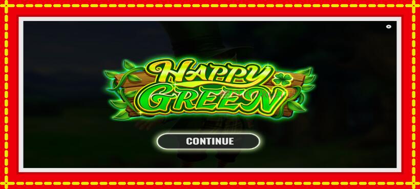 Slot machine Happy Green with access to free game online, picture 1