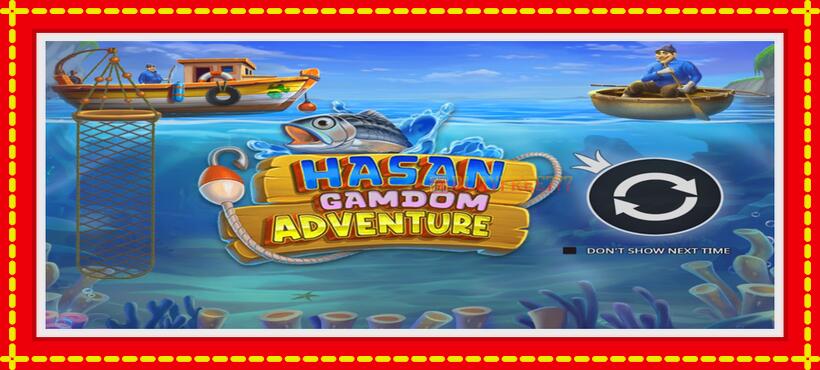 Slot machine Hasan Gamdom Adventure with access to free game online, picture 1