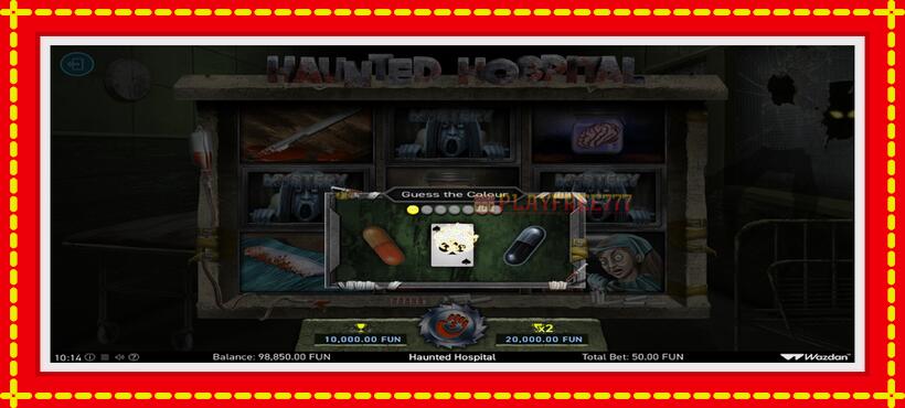 Slot machine Haunted Hospital with access to free game online, picture 5