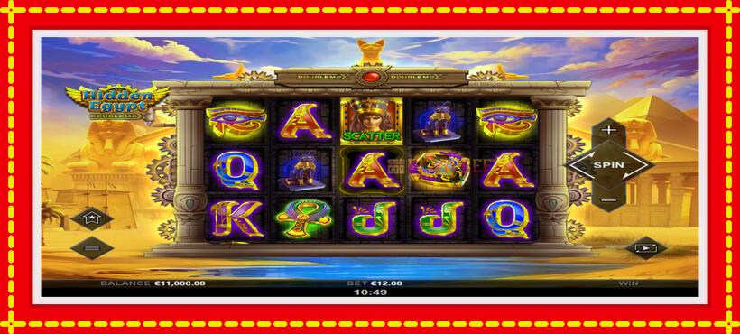 Slot machine Hidden Egypt DoubleMax with access to free game online, picture 2