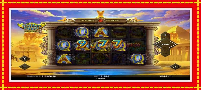 Slot machine Hidden Egypt DoubleMax with access to free game online, picture 3