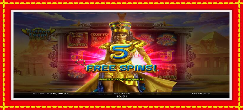 Slot machine Hidden Egypt DoubleMax with access to free game online, picture 4