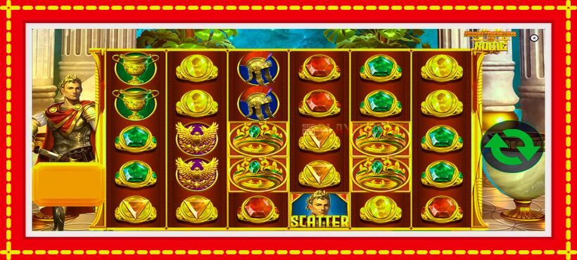 Slot machine Hidden Treasures of Rome with access to free game online, picture 1