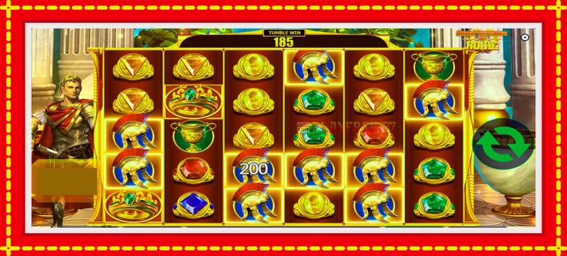 Slot machine Hidden Treasures of Rome with access to free game online, picture 2